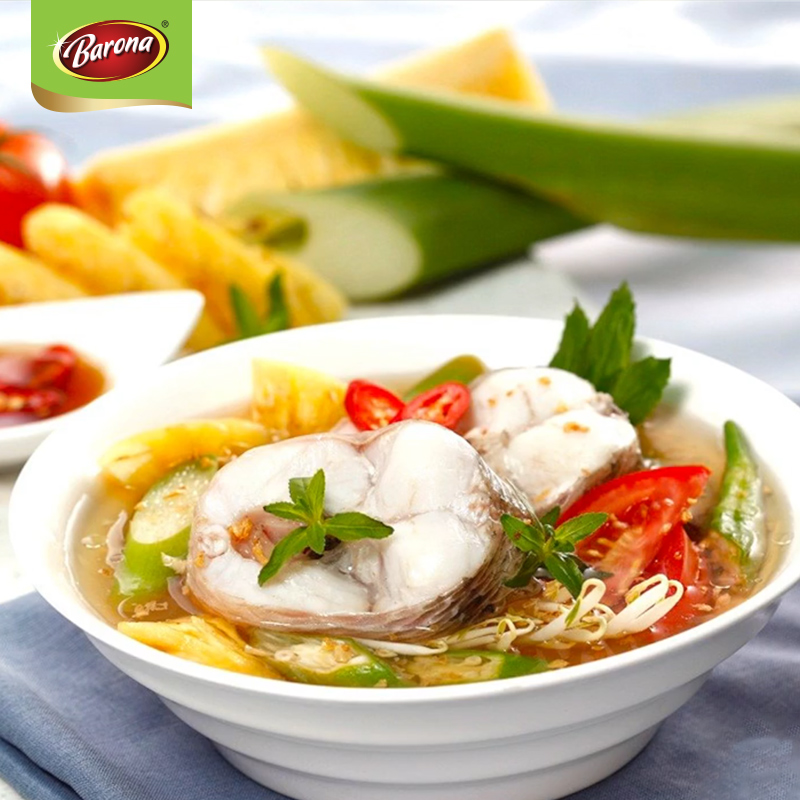 Set riz blanc avec soupe aigre